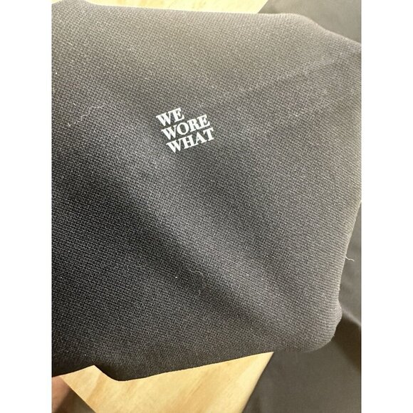 We Wore What Seamless Leggings Circular Knit Black M NWTs $98 - Picture 5 of 5